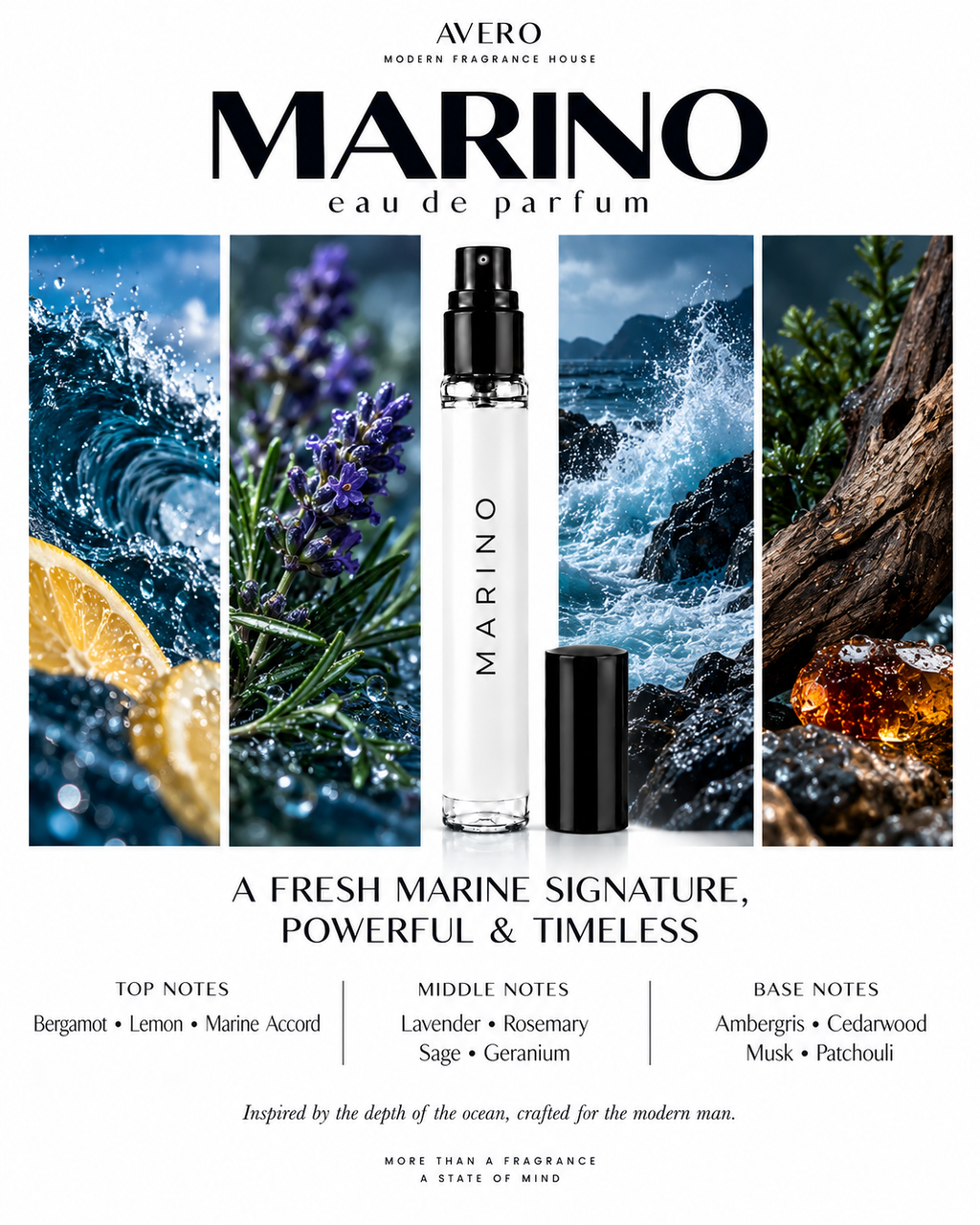Avero Marino Eau de Parfum | Inspired by Acqua di Giò Profondo by Giorgio Armani
