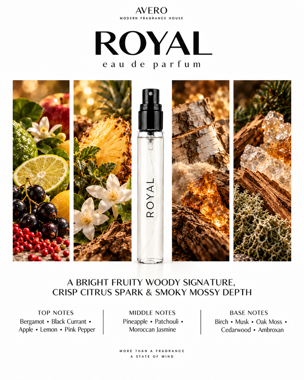 Avero Royal Eau de Parfum | Inspired by Aventus Creed
