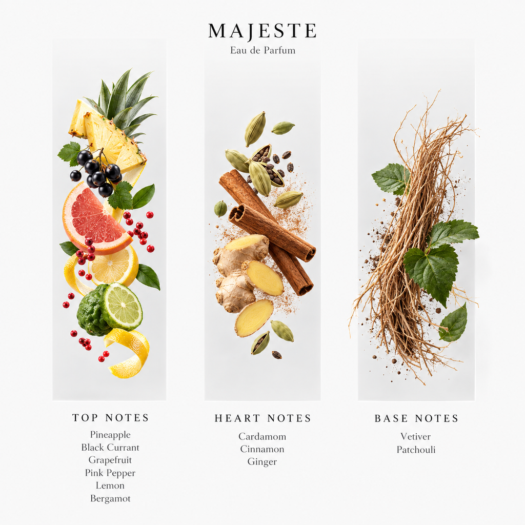 Avero Majeste Eau de Parfum 50ml | Inspired by Absolu Aventus by Creed