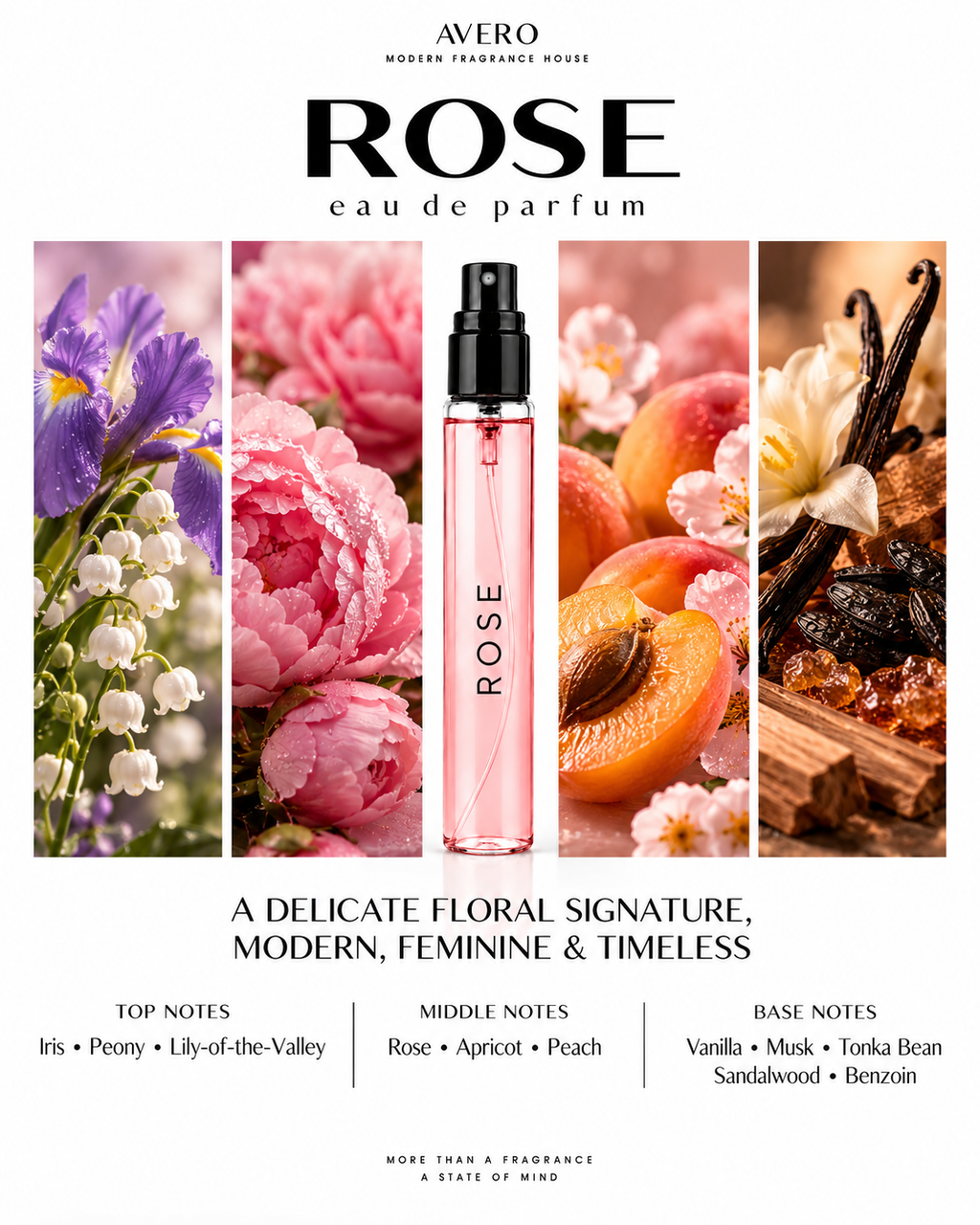 Avero Rose Eau de Parfum | Inspired by Miss Dior Eau de Parfum