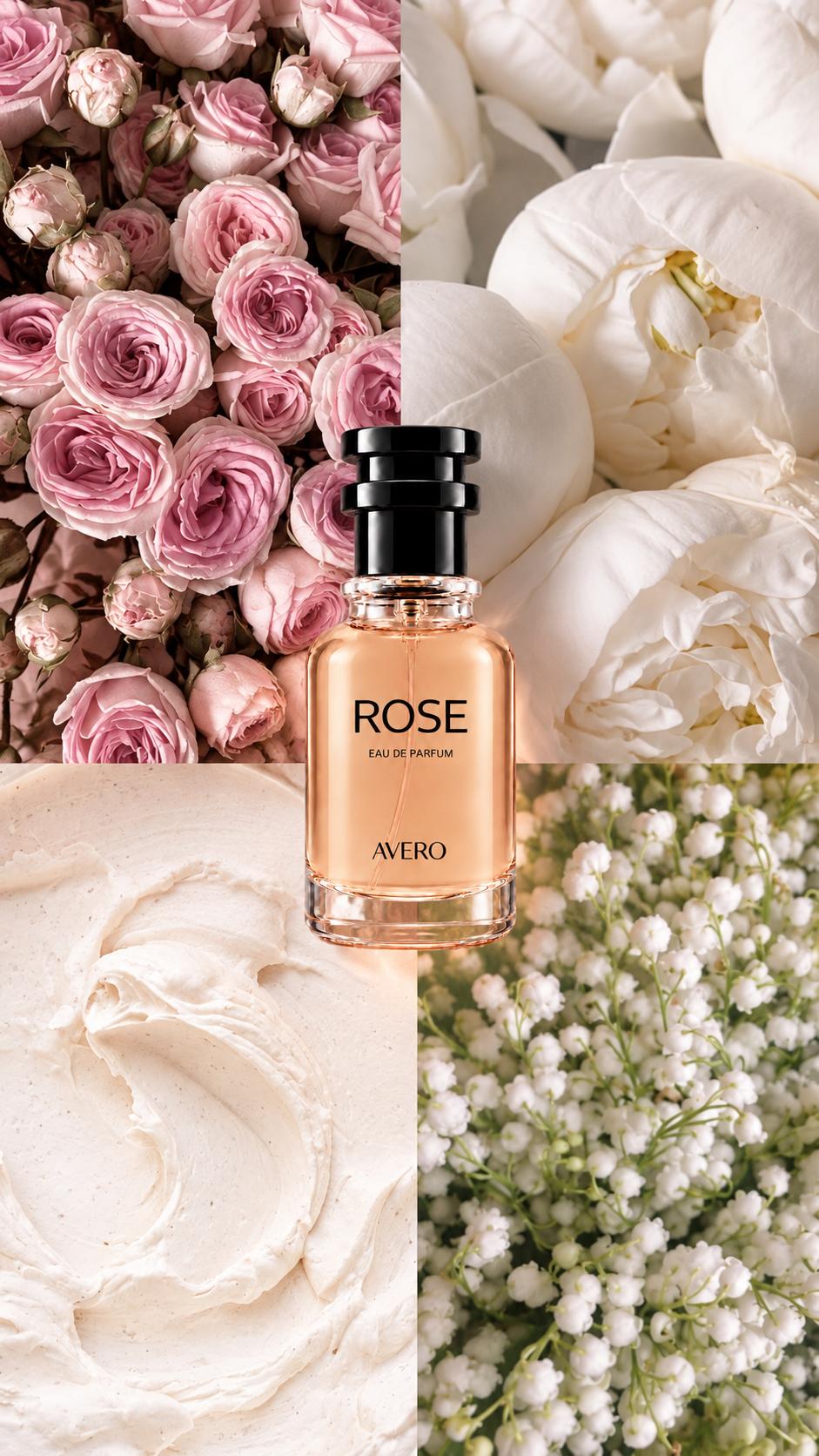 Avero Rose Eau de Parfum 50ml | Inspired by Miss Dior EDP